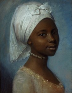 Fiatal nő portréja (pasztell, papír) alkotó: Jean Etienne (previously attr. to) Liotard