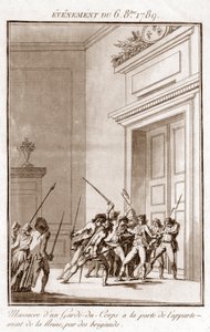Francia forradalom – október 6-i esemény alkotó: Jean Francois Janinet