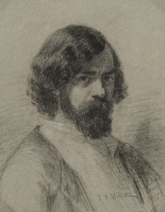 Narcissus Virgil Diaz de la Peña portréja alkotó: Jean-Francois Millet