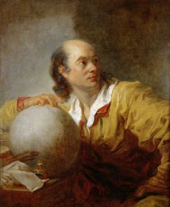 Joseph-Jerome Lefrancois Lalande (1732-1807) (olaj, vászon) alkotó: Jean Honore Fragonard