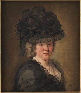 Egy hölgy portréja alkotó: Jean-Honore Fragonard