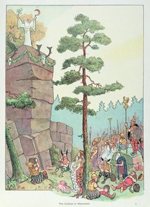 Druida Fesztivál Maennelsteinben, Elzászban, illusztráció a "Histoire d