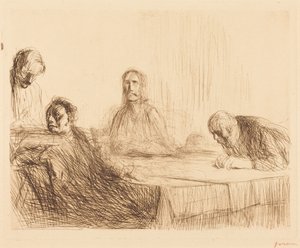 Az emmauszi vacsora (2. táblakép) (The Supper at Emmaus) (második táblakép)