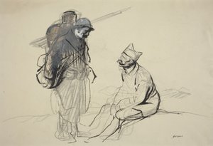 Poilu és Tommy beszélgetnek
