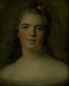 A francia Louise-Élisabeth portréja, XV. Lajos lánya, "Mme Infante" alkotó: Jean-Marc Nattier