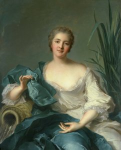 Madame Marie-Henriette Bertolo de Pleneuf portréja. alkotó: Jean-Marc Nattier