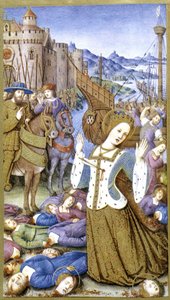 Szent Orsolya Jean Bourdichon után