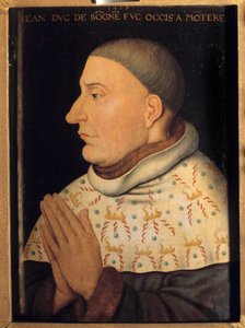 Jean félelem nélküli portréja, Burgundia hercege (1371-1419) Jean Malouel festménye (1397-1415 között aktív) alkotó: Jean (attr. to) Malouel or Maelwael