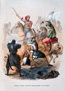 Ibrahim pasa harcol a vahabitákkal, Szaúd-Arábia, 1811-1818 1847