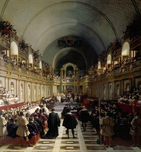 Az uradalmak főispáni gyűlése 1614. október 27-én alkotó: Jean Alaux