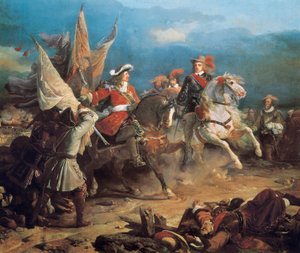 A spanyol örökösödési háború, Jean Alaux festménye
