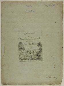 Szerenád hegedűre, brácsára és csellóra, komponálta Ludwig von Beethoven alkotó: Jean Andre