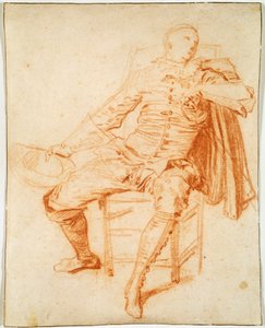 A Comédie Italienne Crispin színésze, 20. század eleje alkotó: Jean Antoine Watteau