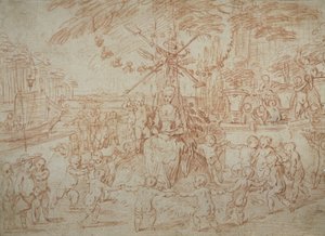 A tavasz allegóriája, avagy a fiatal kertészek alkotó: Jean Antoine Watteau