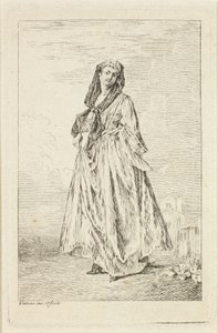 Mód figurák alkotó: Jean Antoine Watteau