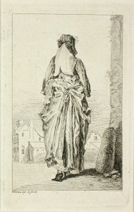 Mód figurák alkotó: Jean Antoine Watteau