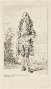 Mód figurák alkotó: Jean Antoine Watteau