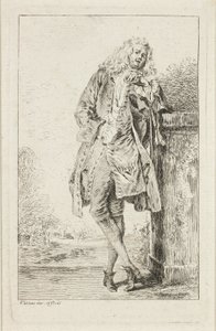 Mód figurák alkotó: Jean Antoine Watteau