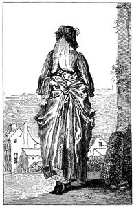Francia jelmez, 1885. alkotó: Jean Antoine Watteau
