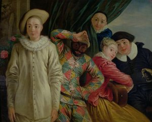 Harlekin, Pierrot és Scapin