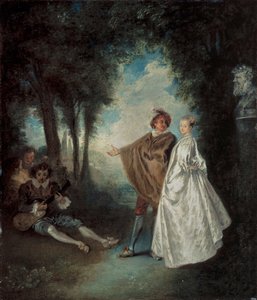 A séta alkotó: Jean Antoine Watteau