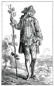 Parasztviselet, 1885 alkotó: Jean Antoine Watteau
