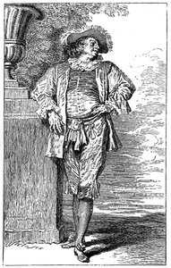Parasztviselet, 1885 alkotó: Jean Antoine Watteau