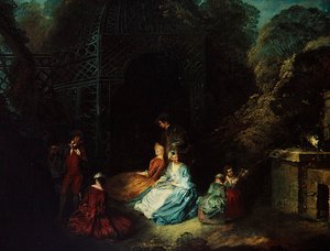 A fuvolaművész alkotó: Jean Antoine Watteau