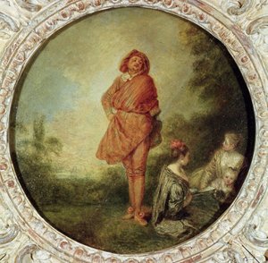 A büszke ember, 1715 alkotó: Jean Antoine Watteau