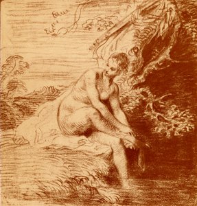 Diana fürdője alkotó: Jean Antoine Watteau