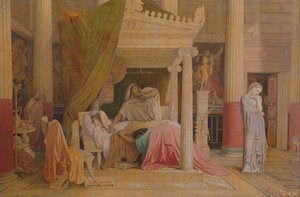 Antiochus és Stratonice, 1840 alkotó: Jean Auguste Dominique Ingres