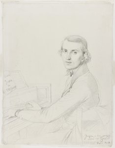 Charles Gounod, 1841 alkotó: Jean Auguste Dominique Ingres