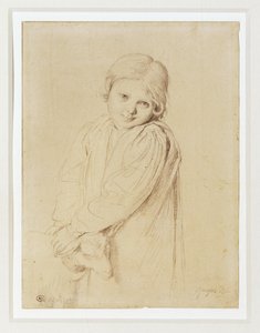 Charlotte-Madeleine Taurel, a metsző lánya ... alkotó: Jean Auguste Dominique Ingres