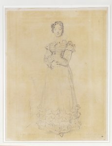 Francoise Leblanc, Jacques-Louis felesége, Elisa titkárnője ... alkotó: Jean Auguste Dominique Ingres