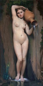 La Source alkotó: Jean Auguste Dominique Ingres