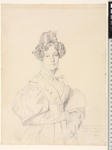 Madame Désiré Raoul-Rochette, 1830 alkotó: Jean Auguste Dominique Ingres