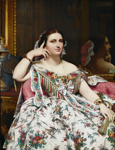 Moitessier asszony alkotó: Jean Auguste Dominique Ingres
