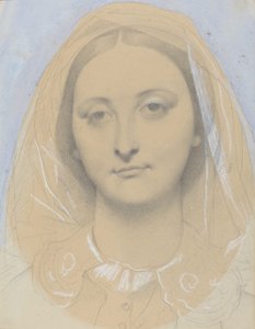 Miss Mary de Borderieux(?) alkotó: Jean Auguste Dominique Ingres