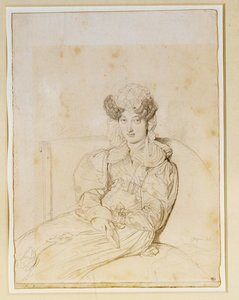 Marie Marcotte de Sainte Marie, Marcotte sógornője ... alkotó: Jean Auguste Dominique Ingres