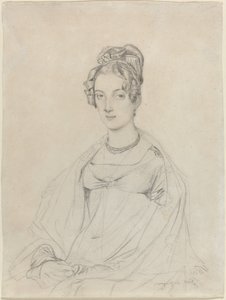 Mrs. Edward Dodwell alkotó: Jean Auguste Dominique Ingres