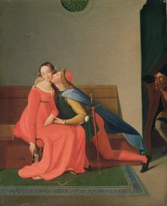 Paolo és Francesca alkotó: Jean Auguste Dominique Ingres