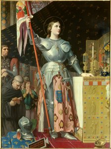 Jean-Auguste-Dominique Ingres (1780-1867) festménye Jeanne d