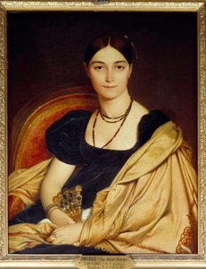 Madame de Vaucay (vagy Devaucay) nee Nittis portréja alkotó: Jean Auguste Dominique Ingres