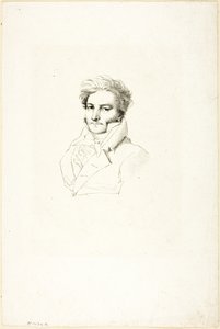 Egy férfi portréja alkotó: Jean Auguste Dominique Ingres