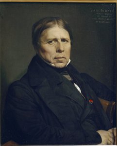 Az önarckép 78 éves - olaj, vászon alkotó: Jean Auguste Dominique Ingres