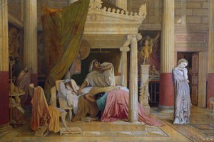 Jean Auguste Dominique Ingres (1780-1867) Stratonice vagy Antiochus betegsége alkotó: Jean Auguste Dominique Ingres