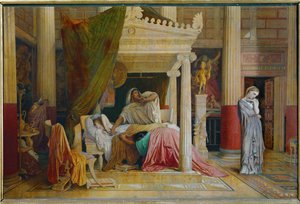 Stratonice, vagy Antiochos betegsége alkotó: Jean Auguste Dominique Ingres