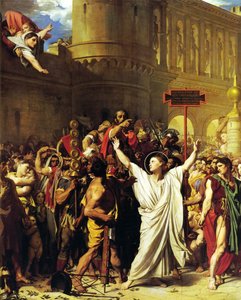 Szent Szimforian vértanúsága, 1834 alkotó: Jean Auguste Dominique Ingres