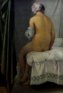 A fürdőző (a Valpiçon fürdőző) alkotó: Jean Auguste Dominique Ingres