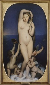 Vénusz Anadyomene alkotó: Jean Auguste Dominique Ingres